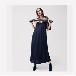 CLUB MONACO Pleated Maxi